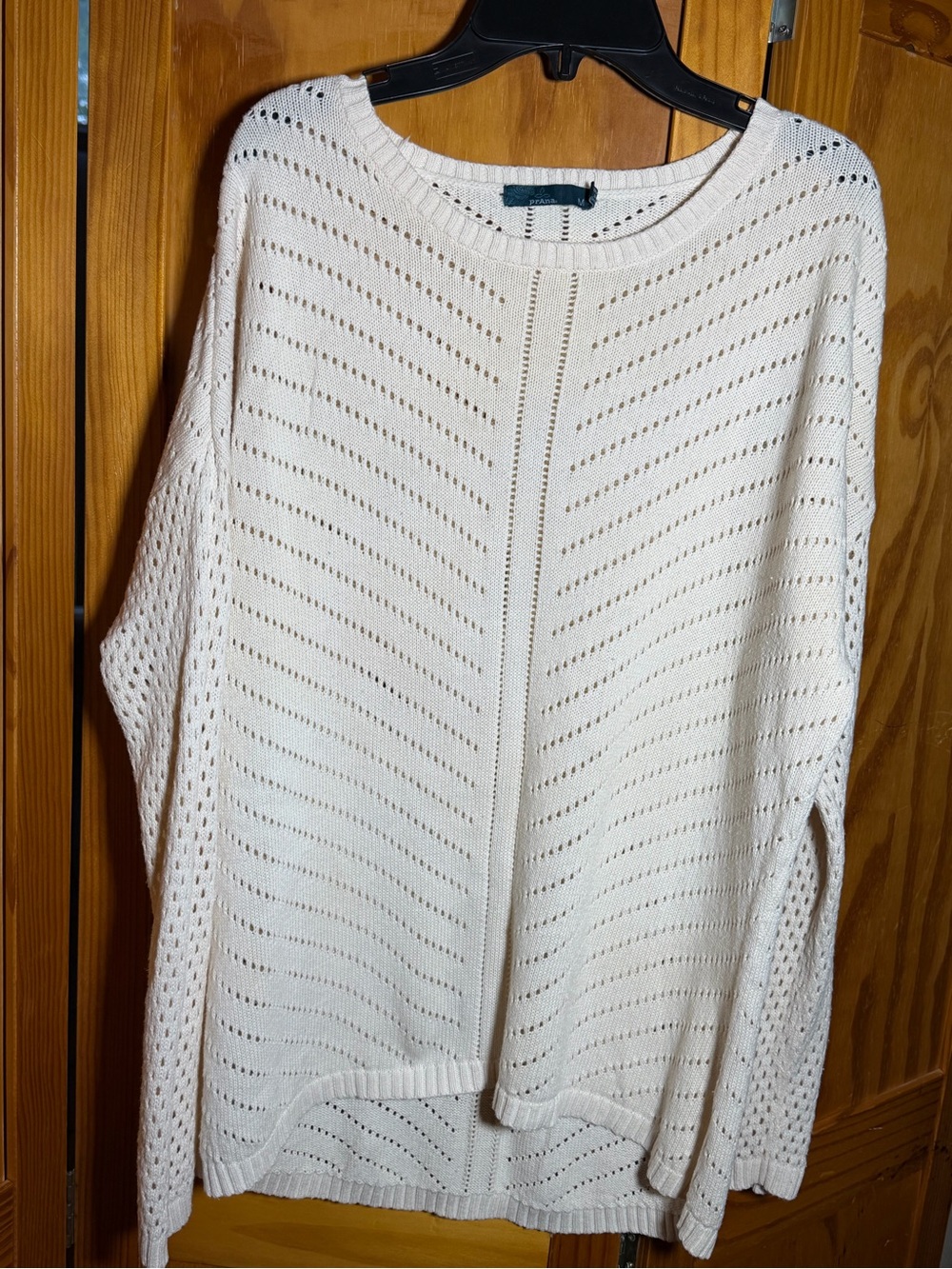 Prana Parker Sweater in Cream| Sz M